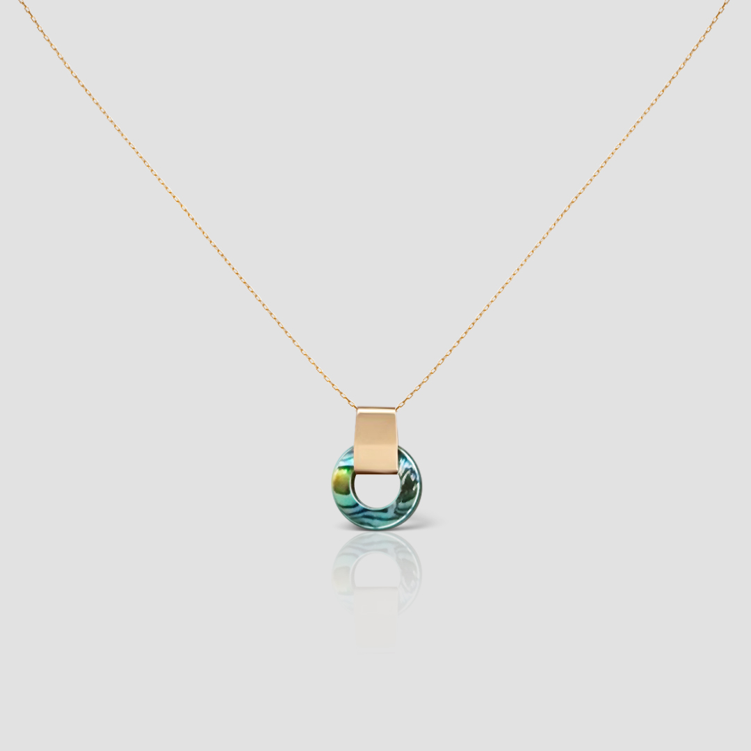 Handmade 14k Gold Dragonfly Necklace, Bug Minimalist Pendant - Image 9