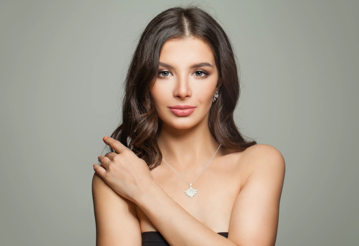 Initial Letter Necklace 14K Solid Gold Handmade - Image 15